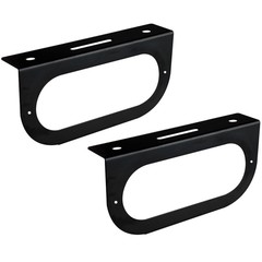 421-09 Qty 2: 6″ Oval Light Mounting Bracket Fits Universal Products