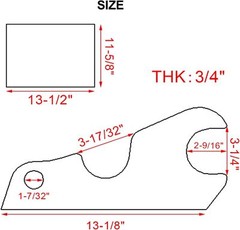Quick Attach Excavator Bucket Ears for Kubota U35 KX71 KX91 KX121 KX040 KX033