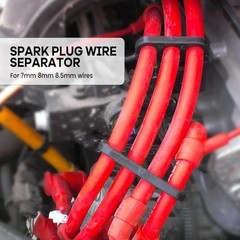 12PCS Spark Plug Wire Separator, Ignition Spark Plug Wire Holders for 7mm 8mm 8.