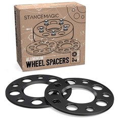 Stancemagic 2Pcs 5Mm Hubcentric 5X114.3 Wheel Spacers 64.1Mm Bore Compatible