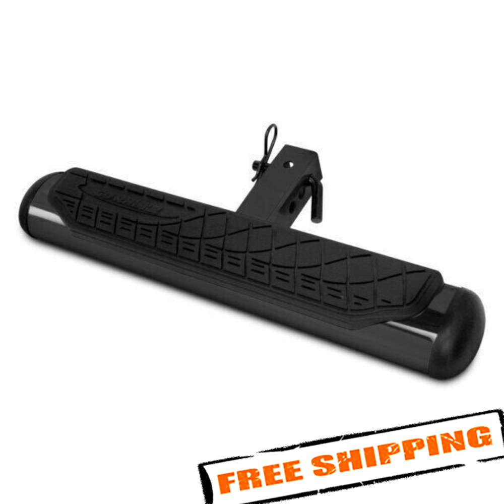 Go Rhino 460B Black 4″ Oval Hitch Step for 2″ Receivers