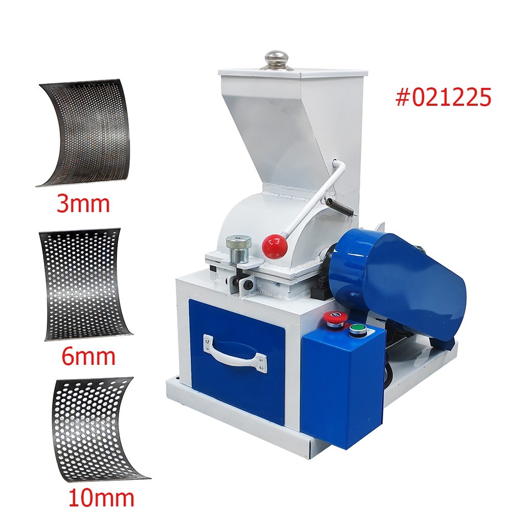 Various Size 220V Hammer Crusher for Stone Coal etc. Crusher W/ 3pcs Screens