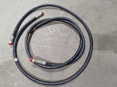 Pair of 3/8 hydraulic hose assembly