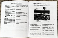 International 70 Hydro Tractor Operators Manual Owners Book Maintenance Book