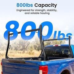 800lb Capacity Extendable Truck Ladder Rack