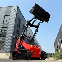 Mini Skid Steer Loader 24HP Gas EPA Rato Engine with Bucket Multiple Attachments