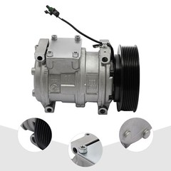 A/C Compressor w/ AC Clutch Kit For John Deere Models RE46609 RE69716 AH169875