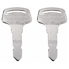 2 Kubota B Series Tractor Ignition Keys – fits Case & New Holland 15248-63700