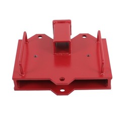 Forklift Trailer Hitch Receiver 2” Tow Hitch Attachments For Dual Pallet Fork