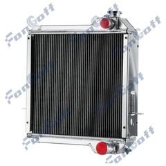 FOR Case Backhoe 570LXT 580SL 586E/590SL P70 P85 234876A1 234876A2 4Row Radiator