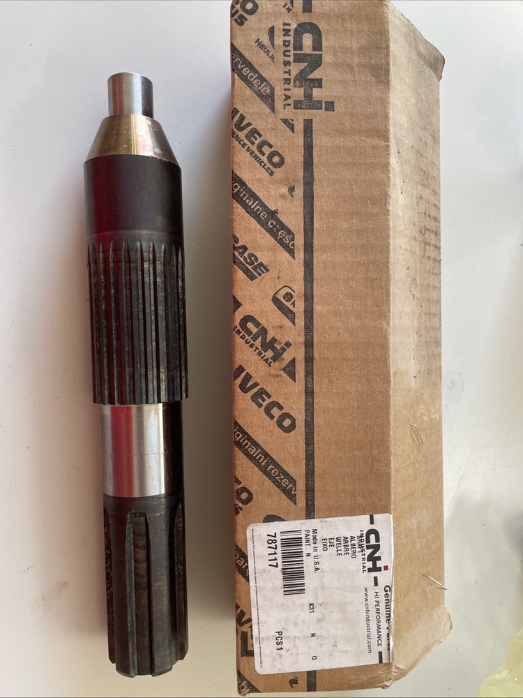 New Holland Baler Gear Box Output Shaft 787117 New Fits Many
