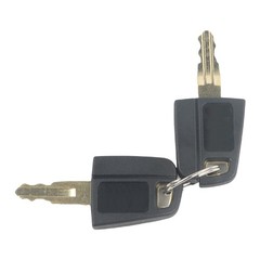 2PCS Ignition Keys 5P8500 Fits For CAT Caterpillar Heavy Equipment