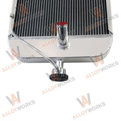 3 Row Aluminum Radiator For Ford 8N 9N 2N Models 8N8005 86551430 Tractors