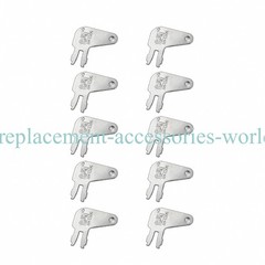 10pc 8H5306 8H 5306 Aftermarket Forked Keys For Caterpillar Switch 7N0718