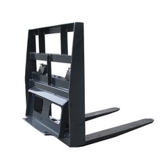 42″ Mini Skid Steer Pallet Forks 2500 lbs Quick Attachment Frame USA STOCK