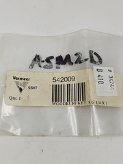 Vermeer 542009 Woodruff Key #15 1/4×1