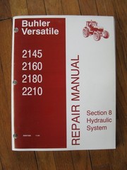 Versatile 2145 2160 2180 2210 Tractor Hydraulic System Service Repair Manual