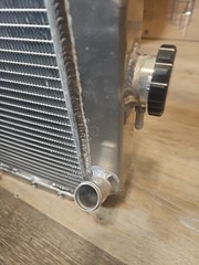 3 Row Aluminum Radiator ~ Yanmar YM2001 YM2010 2020 2310 2202 2402 129350-44500