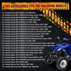 Air Filter & Guide & END CAP Kit For Yamaha Warrior Raptor Wolverine 350 YFM …