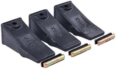 3PCS Bucket Teeth-Roll Pins X156L TX156 Heavy Duty for Backhoe Loader &Excavator