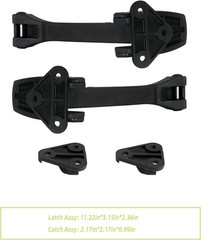 Hood Latch Kit Hood Latches 2PCS Compatible with Ford L9000/ Ford Semi Trucks