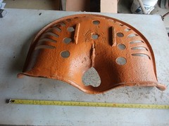Vintage Cast Iron Tractor Seat Unbranded Painted Lot 26-16-25-K