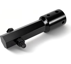 2″ Male Round to 2″ Female Hex Auger Drive Adapter for Post Hole Digger 11.1″
