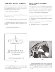 10″ Motorized Miter Box Operator’s Instr. Manual Fits Delta 34-080 1985 0017