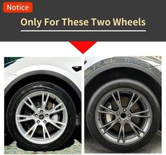 1PCS Left Storm Style 19 Inch Wheel Cover Hubcap for Tesla Model Y 2020-2024