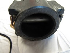 Lowe Auger Bit Conversion Adapter – 2 9/16″ Round to 2″ Hex – FREE SHIP