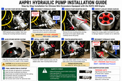 AHPR1 Hydraulic Pump for Chinese Mini Excavator RATO 420 Engine 9 Spline BSPP