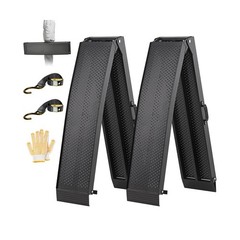 Aluminum Truck Ramps for ATV, UTV, Lawn Mower, Pickup Trucks – 1500LB Capacit…