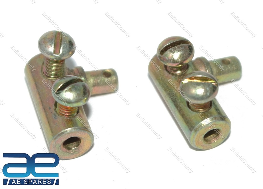Fuel Shut Off Valve End Set Of 2 Unit for Ford 3600 Farmtrac 60 Tractors