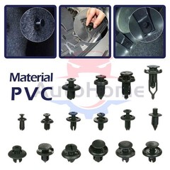 1101-1295X Car Retainer Auto Fasteners Body Plastic Trim Clips Pin Rivet Bumper