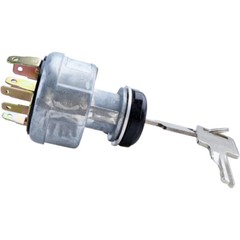Ignition Switch w/Key 4 Position 7 Pin Fit for Kenworth 577.59548WC P27-1048