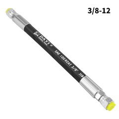 3/8″ Hydraulic Hose Assembly #6 FEMALE JIC 37°- (9/16-18) 7685 psi -Straight