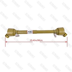 PTO Shaft Driveshaft for 1-3/8″ x 6 Spline Both Ends 26.8″-35.4″ Length Series 1