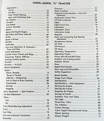 Allis Chalmers Model C Tractor Parts Operators Manual Owners Catalog Book AC