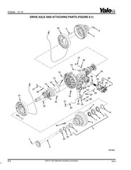 Service Parts Manual Fits Yale Forklift GLP050LX(A974)