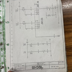 Engel INJECTION MOLDING MACHINE ES330/80 Operating Manual Wiring Drawings 1989