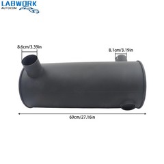 Muffler 4625214 for ZX200-3 ZX240-3 ZX270-3 ZX280-3 ZX190W-3 ZX210W-3 Engine 4HK