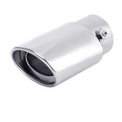 Universal Stainless Steel Exhaust Tip 1.5″ – 2.25″ Inlet Muffler Tailpipe Auto