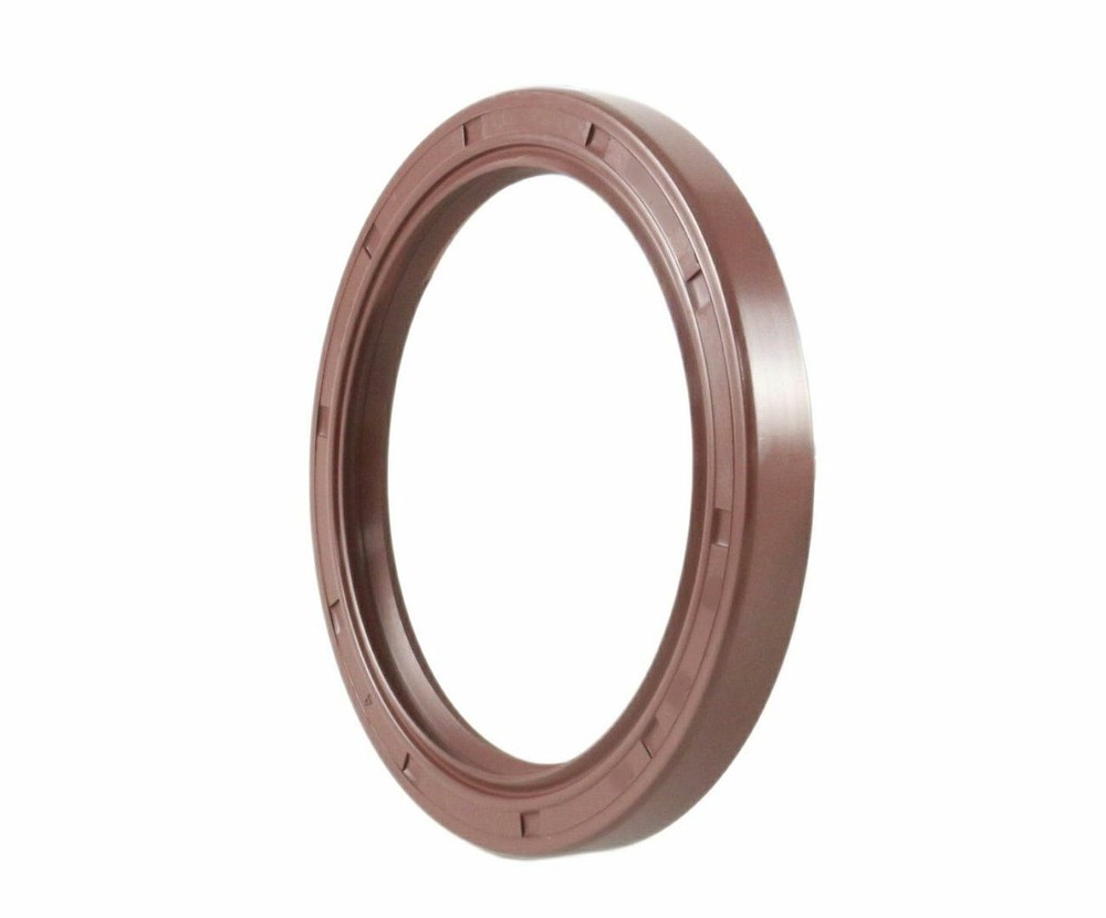 EAI 65x88x7mm FPM/FKM Oil Shaft Rotary Seal w/ Stainless Steel Spring Dbl Lip