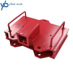 For Dual Pallet Fork 2” Forklift Trailer Hitch Receiver Tow Hitch Attachments