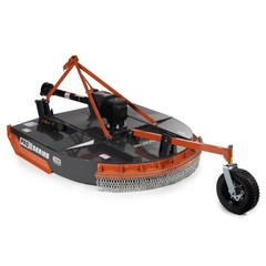 Titan Attachments 5 FT PRO Series Compact Rotary Brush Cutter, Slip Clutch PTO