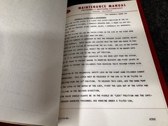 Vintage PETERBILT Owner’s Maintenance Manual Rare Early 1960s Model 282 ST 282ST