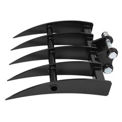 Rake Attachment Tools For Mini Excavator 1-1.5 Ton Excavator Digger Heavy-duty