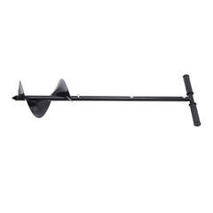Manual Garden Hole Digging Drill Bit, T-shaped Hand Drill Auger Post Hole Digger