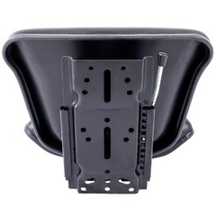 Seat w/ Backrest Black Slide Track Steel/PVC Compact Mower