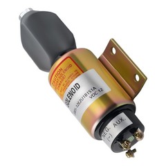 12V Fuel Shut Off Solenoid for 2001-12E2U1B1S1A For Woodward for Mixer Truck